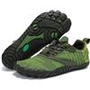 SAGUARO Scarpe Barefoot Minimaliste Uomo Donna - Scarpette Scogli per Spiaggia Acqua - Leggere Antiscivolo Traspiranti - con Padelle Larghe e Zero Gocce, Verde Sottaceto, 39 EU