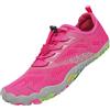SAGUARO Scarpe Barefoot Minimaliste Uomo Scarpette a Piedi Nudi Donna Trail Shoes Rosa 41