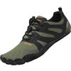 SAGUARO Scarpe Barefoot Minimaliste Uomo Scarpette a Piedi Nudi Donna Trail Shoes Verde 40