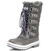 Polar Donna Trapuntato Pioggia Foderato Di Pelliccia Scarpe Anatra Stivali - GRT36 AYC0013