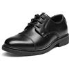Bruno Marc Scarpe Stringate per Ragazzi Scarpe Eleganti Oxford Classiche Derby Formali per Ragazzo Sposalizio Partito,Size 30,Nero,SBOX211K