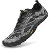 SAGUARO Scarpe da Immersione da Scoglio Uomo Donna Scarpette da Bagno Mare Spiaggia Antiscivolo Scarpe Acqua per Yoga Surf Beach Canottaggio Swim Nuotare,020 Nero 38 EU