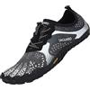 SAGUARO Barefoot Shoes Uomo Donna Scarpe Barefoot Minimaliste Antiscivolo Scarpe da Trail Running per Palestra Trekking HM Blanco,Gr.41