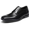 Bruno Marc Uomo Classiche Stringate Derby Oxford,Nero,46