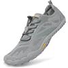 SAGUARO Scarpe da Immersione da Scoglio Uomo Donna Scarpette da Bagno Mare Spiaggia Antiscivolo Scarpe Acqua per Yoga Surf Beach Canottaggio Swim Nuotare,020 Grigio 39 EU