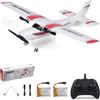 Goolsky FX801 Cessna 182 2,4 GHz 2CH RC Aereo Outdoor Giocattolo per Bambini Ragazzi con 2 Batterie