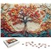 ADCCAT Puzzle 2000 Pezzi Albero della Vita, Puzzle Magia in Legno per Adulti, Misura: 100x70 cm, Puzzles 2000 Pezzi per Adulti, Giochi Educativo per Famiglie, Puzzles per Decorazioni Casa, Regalo, -5165