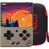 Miyoo Mini Plus Retro Gaming Console con custodia portatile, console di gioco portatile con batteria da 3000 mAh Schermo IPS da 3,5, compatibile con una grande varietà di giochi classici. Supporto WiFi