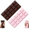 PRVCFZ 2 pezzi cioccolato Squishy, Squishy Chocolate Bar Desk accessorio adatto per ufficio, aggiunge fascino decorativo alla scrivania dell'ufficio e aree di studio in impostazioni, ideale per scrivania