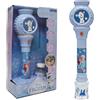 Lexibook, Disney Frozen Olaf, Bacchetta Spara Bolle con Effetti Luminosi e Sonori, Design del Personaggio 3D in Silicone, Grilletto Continuo, Luci LED, Facile da Usare per i Bambini, PRB10FZ