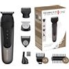 Remington ONE Rasoio Elettrico Multiuso - Tagliacapelli, Regolabarba, Rifinitore corpo,naso e orecchie - Incluse 18 testine/pettini, Regolabarba e sopracciglia, impermeabile, al litio, PG780