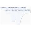Emporio Armani Woman's Essential Cotton - Perizoma da Donna, Confezione da 2, Colore Bianco, L, Bianco/Bianco, L