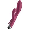 Satisfyer Spinning Rabbit 1 Vibratore Dildo | Rotazione per il Punto G e il Clitoride | Sex Toys con la Donna | Stimolazione con Funzione rotante | 12 Programmi di Vibrazione e 5 Rotazione