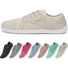 SAGUARO Scarpe Barefoot Uomo Donna Knit Scarpe Minimaliste Antiscivolo Casual Scarpette a Piedi Nudi Traspiranti Calzature da Palestra per Camminata Corsa Trail, Luck Ⅰ, Beige, 44 EU
