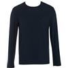 Emporio Armani T-Shirt Uomo Girocollo Manica Lunga in Lana Tecnologia Blu M Regular Fit, Armani Blu, M