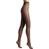 Conte elegant NUANCE 40 DEN Collant in Seta Opaca da Donna - Collant Sottile Rinforzato - Calze da Donna Estremamente Elastico - Taglia 2 - Mokka