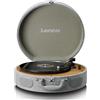 Lenco Giradischi LS-66 - ricezione e trasmissione Bluetooth®, 2 altoparlanti integrati, pickup magnetico AT3600, trasmissione a cinghia, autostop, 33/45 giri/min, connettore RCA, alloggiamento in