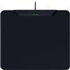 Razer HyperFlux V2 - Tappetino per mouse con ricarica wireless per mouse da gioco - tappetino per mouse da gioco e disco di ricarica (indicatore di ricarica a LED, piedini in gomma antiscivolo) Nero