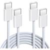 Anysea Cavo USB C to USB C 60W：Cavo USB Type C to Type C Ricarica Rapida 3A [2Pezzi-1M] Nylon Intrecciato Filo Compatibile con iPhone 16 15 Pro Max Galaxy S24 S23 Pixel iPad Pro/Air MacBook Pro/Air