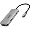 Acer Adattatore Multiporta USB TYPE-C 7 in 1, Argento