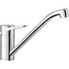 BLANCO WEGA II | Rubinetto da cucina cromato | alta pressione | antiriflusso | cartuccia in ceramica | qualità sicura dell'acqua e risparmio idrico | [4,8 x 25,2 x 18,5 cm)