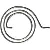Micel - 92605 - Molla di ricambio per maniglie e rosette di porta, copre due giri, include 2 pezzi, in acciaio, 29 x 29 x 1,7 mm