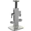 Westmark Denocciolatore per ciliegie e prugne, Denocciolatore combinato, Altezza: 23 cm, Alluminio/Acciaio/Plastica, Steinex-Combi, 40202260