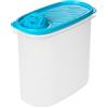 TATAY Contenitore Zuppa Ermetico 2L Fresh | Coperchio a Pressione Top Flex con Beccuccio | Brocca per Zuppa | Microonde, Lavastoviglie, Frigo, Freezer | Senza BPA | 18,4x9,7x19 cm, Blu