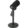MACKIE Em-99B Microfono Broadcast Dinamico XLR per Podcasting Professionale, Streaming e Registrazione Vocale