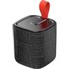 APM Altoparlante Bluetooth portatile, mini altoparlante senza fili formato compatto, design alla moda, fino a 8 ore di autonomia, resistente alle proiezioni di acqua IPX4, nero, 571078