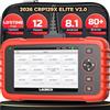 Launch CRP129X Diagnostica Auto Professionale,Scanner OBD2 per Auto Trasmissione Motore SRS ABS 4 Diagnosi di Sistema + 8 Funzioni di Reset Speciali Comuni,Aggiornamento 0