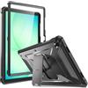 FINTIE Antiurto Cover per Samsung Galaxy Tab A11+ Plus 11" 2025 / Tab A9+ Plus 11 Pollici 2023, Robusto Unibody Hybrid Protettivo Kickstand Custodia con Proteggi Schermo Incorporat, Nero