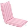 Flamingueo Sdraio Pieghevole - Lettino Prendisole - Per Spiaggia e Piscina - Reclinabile in 5 posizioni - Maniglie tipo zaino - Resistente all'acqua - Tessuto in Poliestere - Rosa - 104x46x9cm