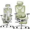 FLEXISPOT ErgoX sedia ergonomica da ufficio, braccioli 3D, poggiatesta 3D, schienale 5D regolabile, seduta traspirante, portata fino a 130 kg