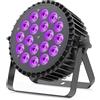 propulsion Life RGBWA UV Faretto Par LED 200W, 18 LED Luce da Palcoscenico con D MX 7/10CH e Stroboscopica, Illuminazione Discoteca per Feste DJ Bar Club Matrimoni Spettacolo Natale Halloween