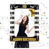 Flintronic Photo Booth Compleanno Accessori, Photo Booth Props, Carta Foto Decorazione per Festa Compleanno -Gadget 18 Anni Fai da Te