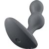 Satisfyer Deep Diver Connect App | Plug Anale Bluetooth Nero | Potente Vibratore Anale Prostatico | Controllato dall'App e impermeabile (IPX7) | Silicone di alta Qualità | Sex Toy per Uomini e Donne