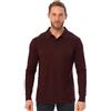 Merino.tech Polo Lana Merino Uomo - 100% Wool Traspirante Maglia Polo | Colletto Classico, Anti-Odore, Traspirante, Non Pizzica, Dall'ufficio al Tempo Libero, Lavabile, 180g/m² Manica Corta e Lunga