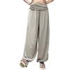 GLAMEXX24 Pantaloni Harem Donna, Larga Casual Pantaloni da Yoga con Tasche, Estivi Pantaloni Sportivi Leggeri per Jogging, Danza, Pilates