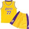 FUTERLY Completo Basket Bambino e Pantaloncini,Set Maglia 2 Pezzi 4-14 Anni | Tessuto a Rete, Traspirante e Asciugatura Rapida, per Basket e Sport Scolastici, Regalo Bambini Ragazzo