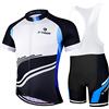 X-TIGER Ciclismo Uomo 5D Gel Salopette Pantaloncini Corti Imbottiti Set di Abbigliamento Ciclista