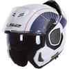 LS2, Casco Moto Modulare ADVANT COOPER White Blue, S