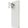 Hama Protezione per fotocamera del telefono cellulare per iPhone 16 Pro/16 Pro Max (3 lenti singole, protezione per obiettivo iPhone, antiurto, 9H, pellicola protettiva adatta alle custodie, custodia