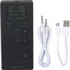 BONKZEBU Scheda Live Portatile da 300 MAh/3,7 V per Telefono Cellulare, Cambia Voce USB di Alta qualità per Karaoke, Compatibile con Telefono e Computer, Tecnologia di Riduzione del Rumore per