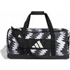 adidas Mixte adidas TIRO GRAPHIC DUFFEL BAG, grey four/off white, One size