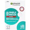 Garnier PureActive Pimple Patch Ultra - Riduce visibilmente i brufoli maturi di grandi dimensioni, la spessa toppa idrocolide protegge e assorbe - 22 pezzi