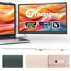 Teamgee 14.1" Monitor portatile color oro rosa - Schermo esterno ultra sottile 1