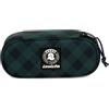 ASTUCCIO PORTAPENNE OVALE LIP PENCIL BAG INVICTA QUADRI VERDI