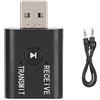 BONKZEBU YET - TR6 ABS 2 in 1 Potente Funzione Bluetooth 5.0 Trasmettitore Ricevitore Attrezzatura Adattatore Audio Circuito