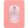 Dapesuom Tappetino per mouse piccolo, 15,2 x 20,3 cm di spessore, in gomma di alta qualità, antiscivolo, portatile e lavabile, mini tappetino per mouse per donne e uomini, senza fili, per laptop